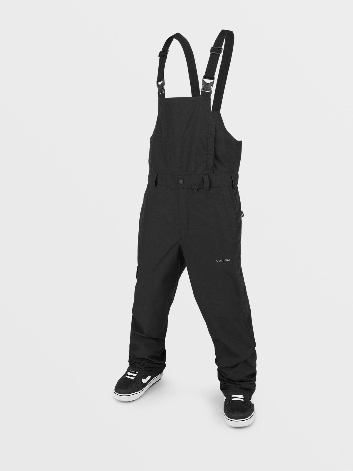 OUTLET】VOLCOM Mens V.Co Sparta Bib Overalls - Black