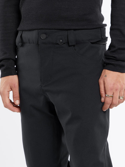 VOLCOM 5-Pocket Tight Pants 黒スノボー パンツ OUTLET】VOLCOM Mens 5-Pocket Tight Pants - Black