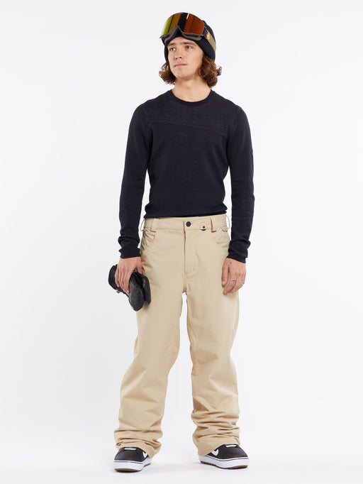 OUTLET】VOLCOM Mens 5-Pocket Pants - Khakiest