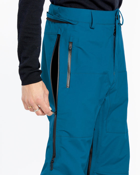 OUTLET】VOLCOM Mens Guide Gore-Tex Pants - Cobalt