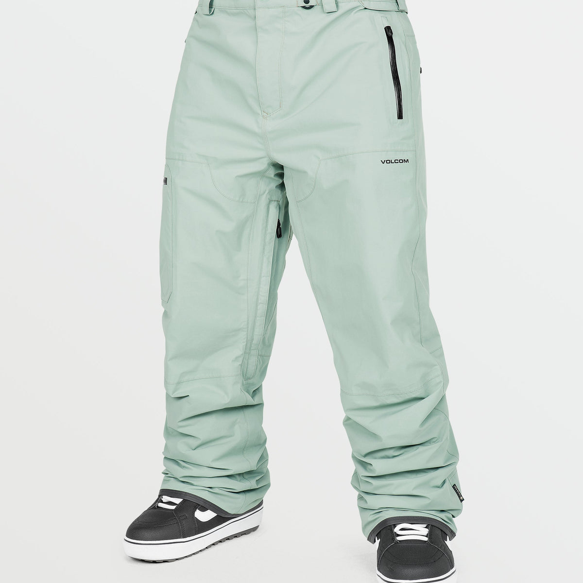 OUTLET FAMILY SALE】VOLCOM Mens L Gore-Tex Pants - Agave