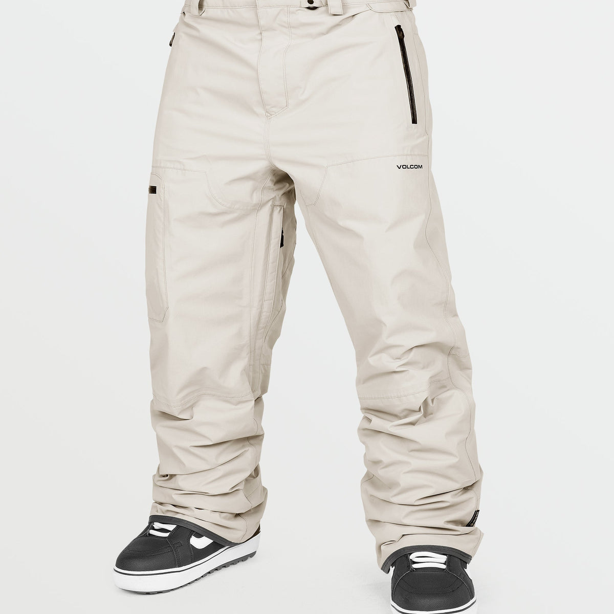 OUTLET FAMILY SALE】VOLCOM Mens L Gore-Tex Pants - Stone