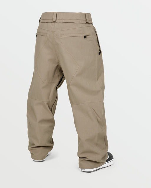 OUTLET】VOLCOM Mens Snow Billow Pants - Chestnut Brown