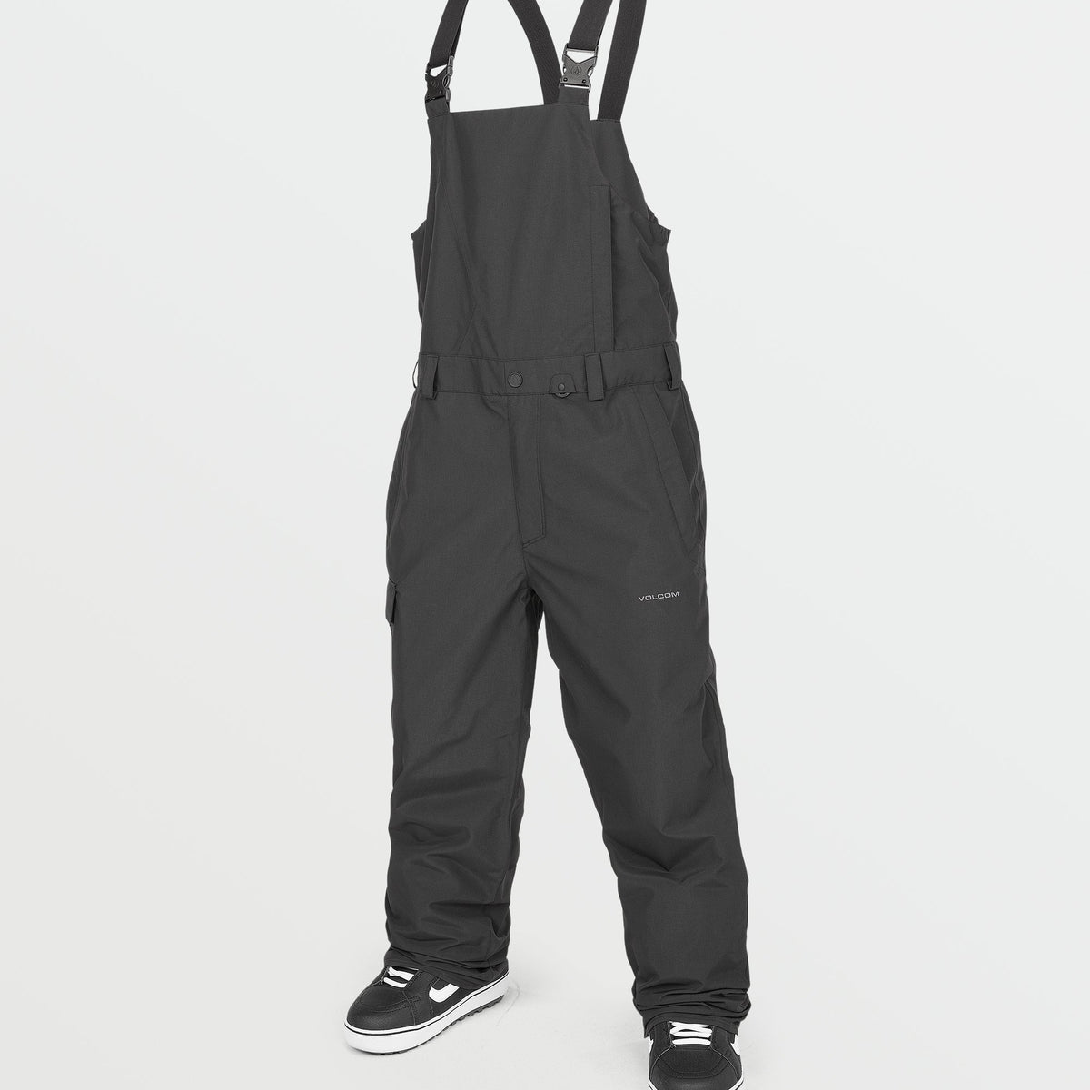 OUTLET】VOLCOM Mens V.Co Sparta Bib Overalls - Black