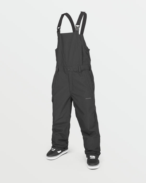 【OUTLET】VOLCOM Mens V.Co Sparta Bib Overalls - Black