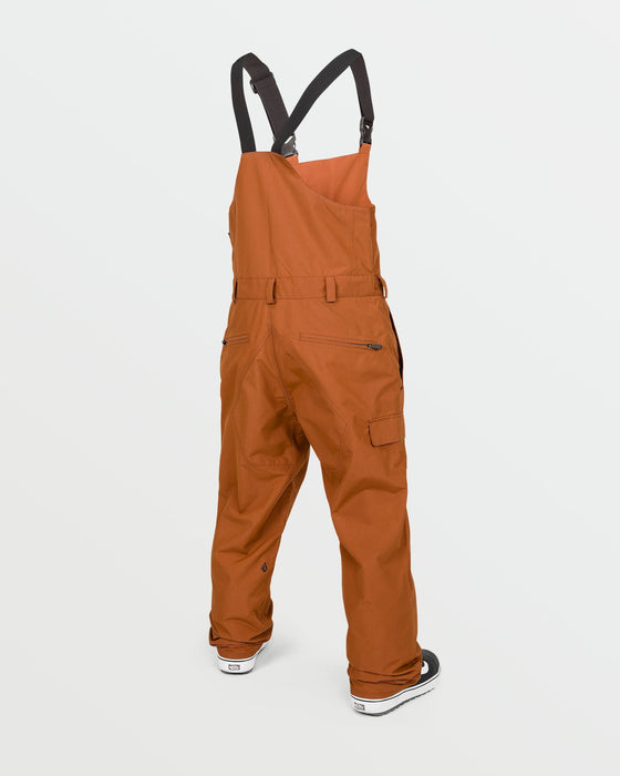 【OUTLET】VOLCOM Mens V.Co Sparta Bib Overalls - Caramel