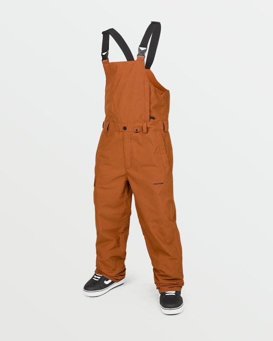 【OUTLET】VOLCOM Mens V.Co Sparta Bib Overalls - Caramel