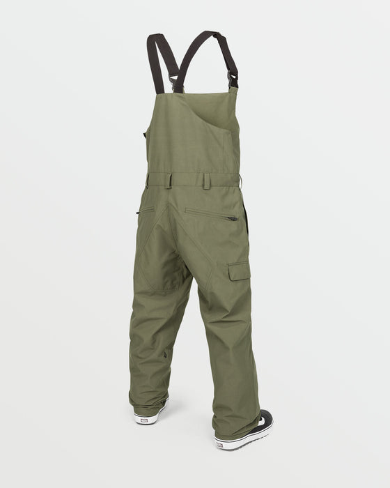 【OUTLET】VOLCOM Mens V.Co Sparta Bib Overalls - Black