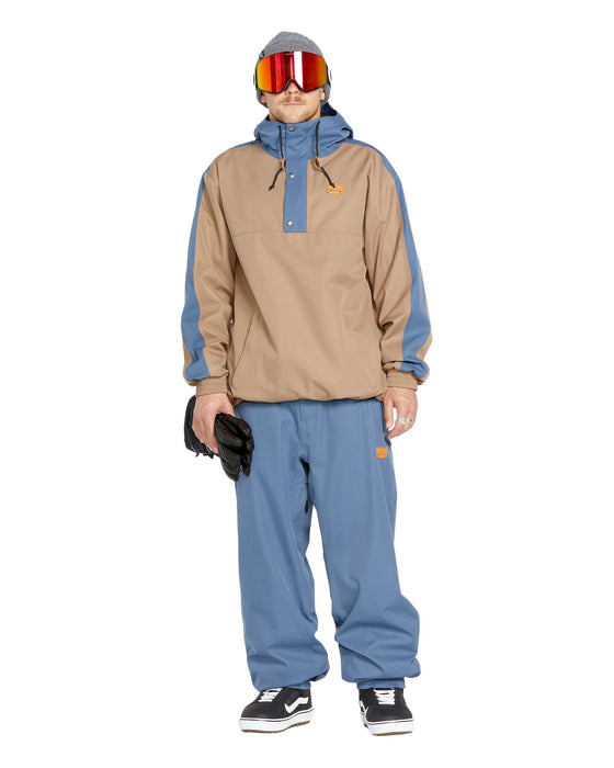 OUTLET】VOLCOM Mens Arthur 20K Pants - Indigo