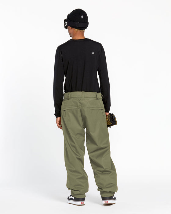 OUTLET】VOLCOM Mens Arthur 20K Pants - Ivy