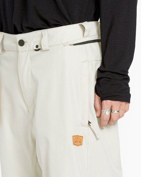 OUTLET】VOLCOM Mens Arthur 20K Pants - Stone