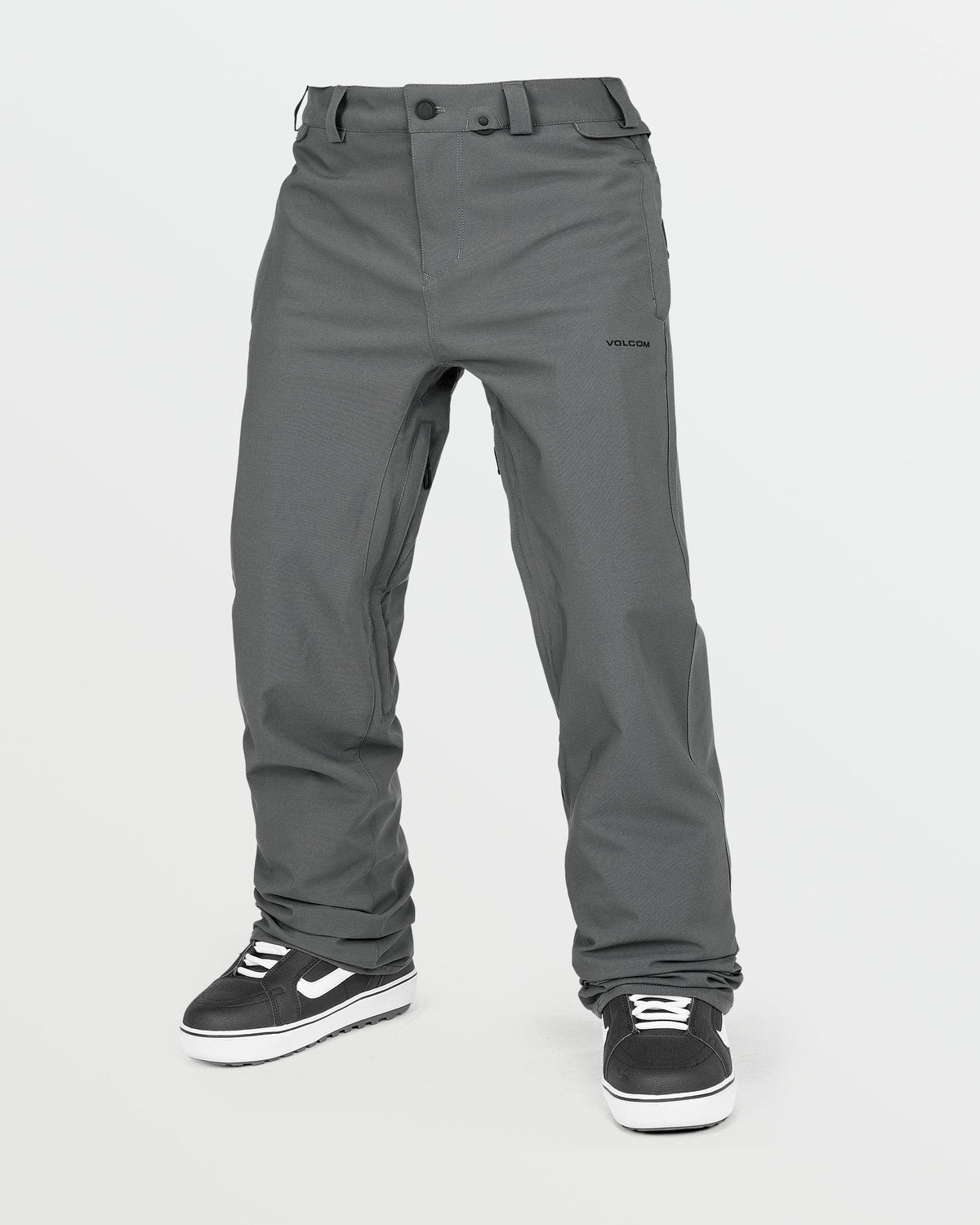 OUTLET】VOLCOM Mens Freakin Snow Chino - Charcoal