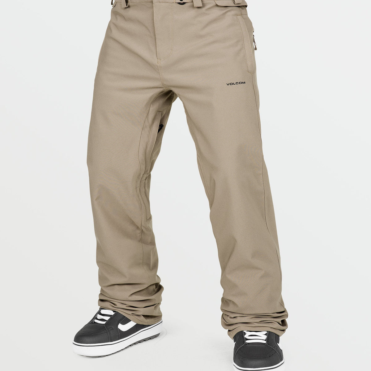 OUTLET】VOLCOM Mens Freakin Snow Chino - Chestnut Brown