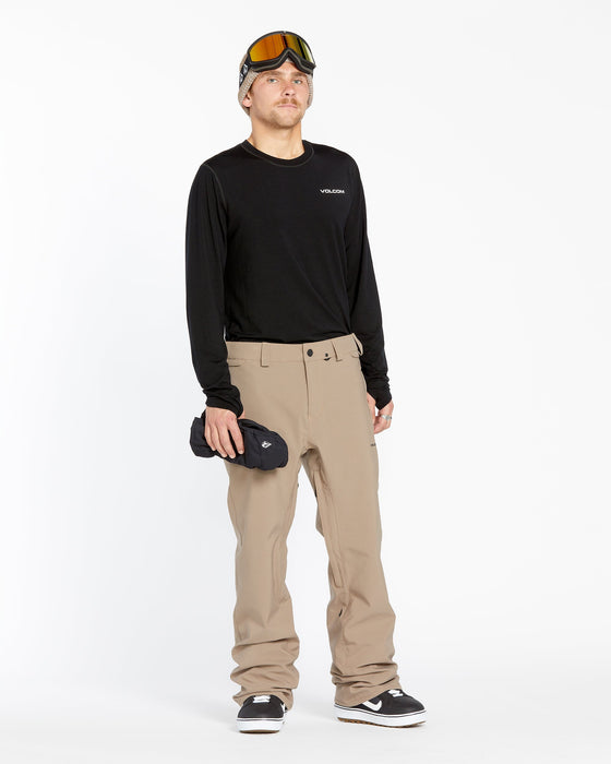 【OUTLET】VOLCOM Mens Freakin Snow Chino - Chestnut Brown