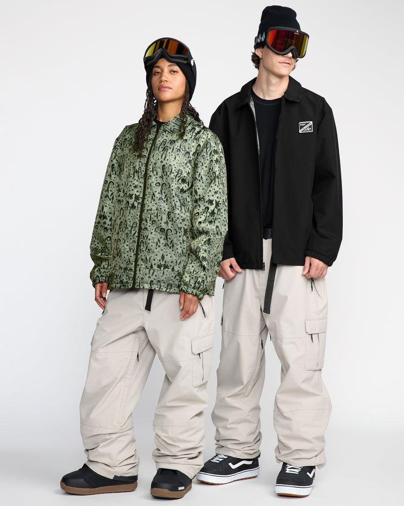 OUTLET】VOLCOM メンズ FAKIE REVERSIBLE JACKET スノージャケット