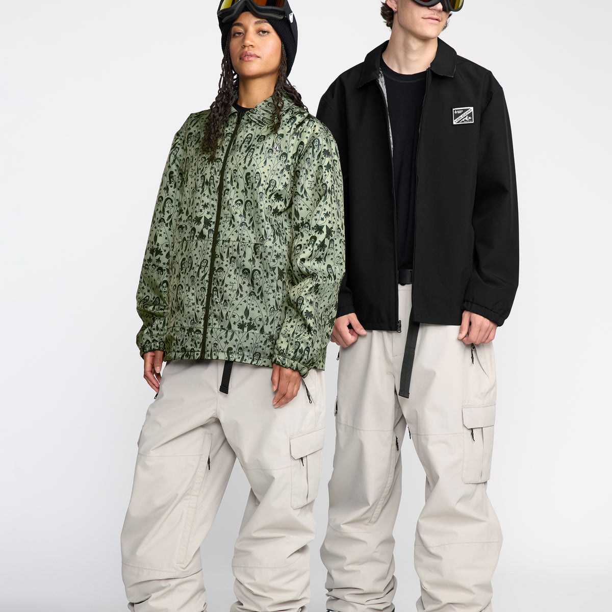 OUTLET】VOLCOM メンズ FAKIE REVERSIBLE JACKET スノージャケット