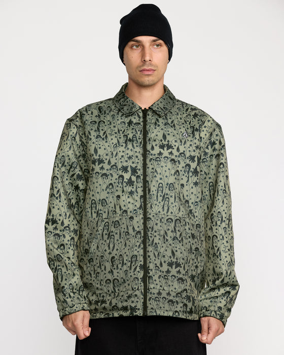 【OUTLET】VOLCOM メンズ FAKIE REVERSIBLE JACKET スノージャケット