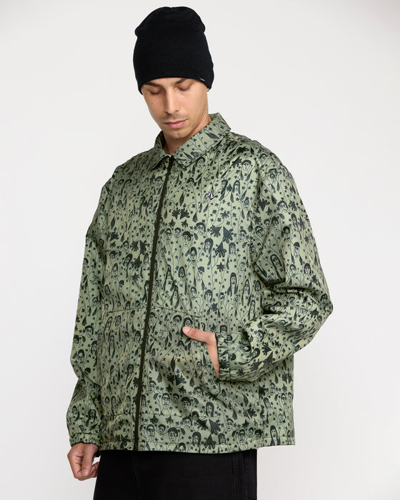 【OUTLET】VOLCOM メンズ FAKIE REVERSIBLE JACKET スノージャケット