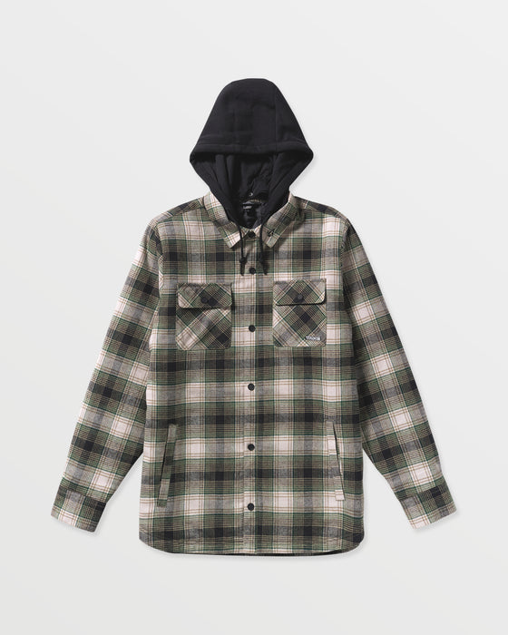 【OUTLET】VOLCOM メンズ KENSON INS FLANNEL スノージャケット