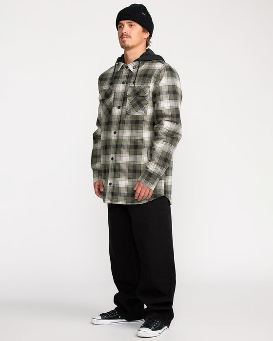 【OUTLET】VOLCOM メンズ KENSON INS FLANNEL スノージャケット