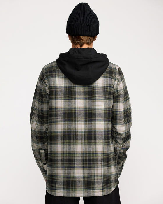 【OUTLET】VOLCOM メンズ KENSON INS FLANNEL スノージャケット