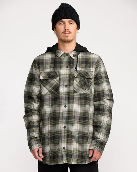 【OUTLET】VOLCOM メンズ KENSON INS FLANNEL スノージャケット