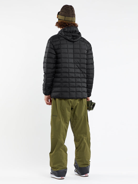 OUTLET】VOLCOM Mens Puff Puff Give Jacket - Black