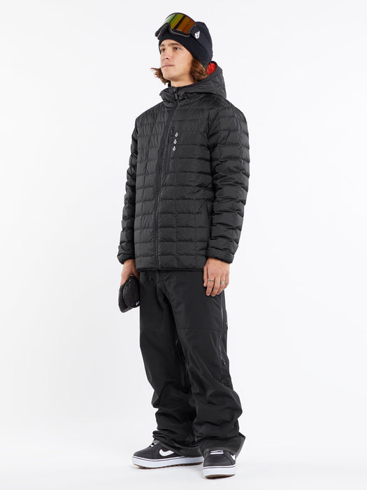 OUTLET】VOLCOM Mens Puff Puff Give Jacket - Black