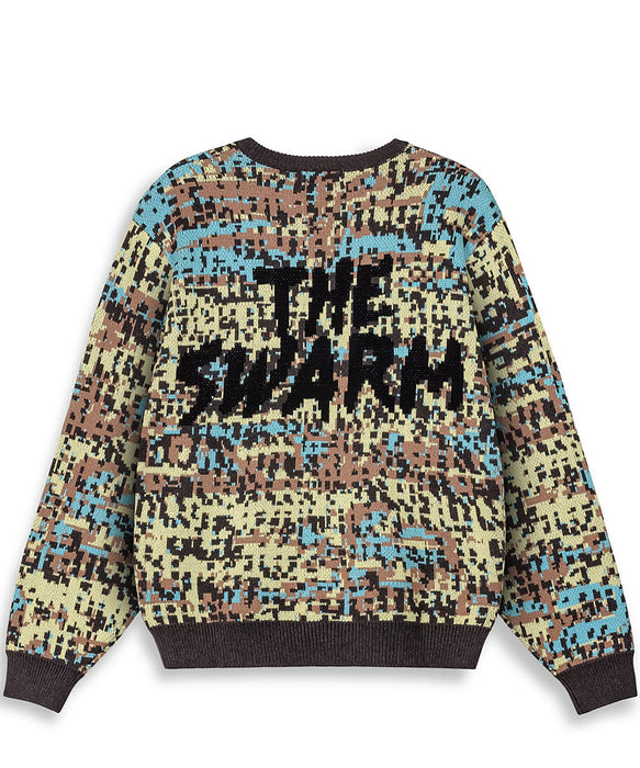 【OUTLET】DC Shoes 【オンラインストア限定】 THE SWARM DC SHOES X GRIMEY KNIT SWEATER プルオーバー メンズ