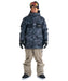 QUIKSILVER メンズ MISSION PRINTED BLOCK JK スノージャケット <SURF THE MOUNTAIN>【25-26SNOWモデル】 KVJ1 / L