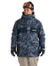 QUIKSILVER メンズ MISSION PRINTED BLOCK JK スノージャケット <SURF THE MOUNTAIN>【25-26SNOWモデル】 KVJ1 / L