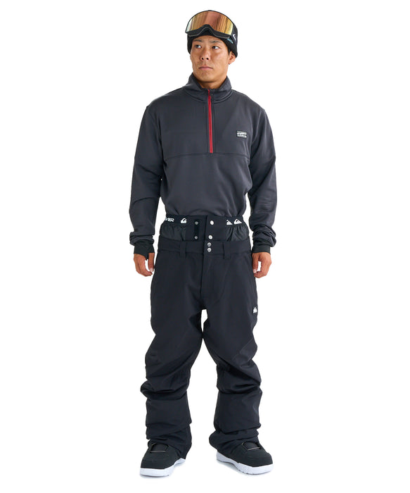 QUIKSILVER メンズ ESTATE GAITER PT スノーパンツ 撥水・防水・透湿