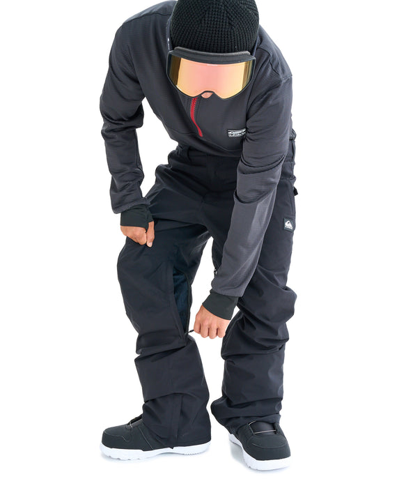 OUTLET】QUIKSILVER メンズ ESTATE GAITER PT スノーパンツ 撥水・防水