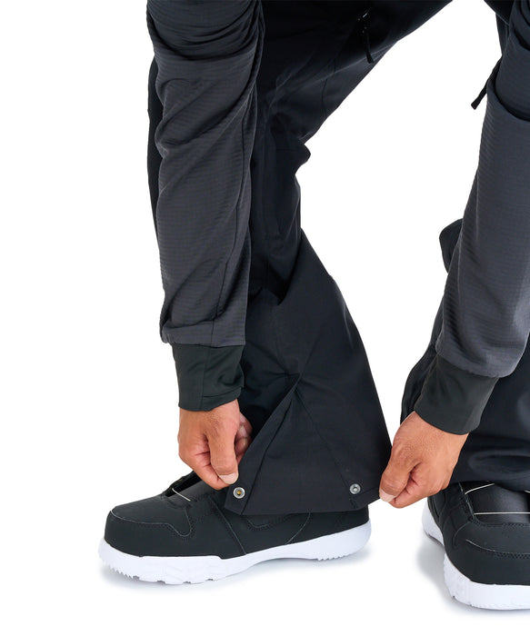 OUTLET】QUIKSILVER メンズ ESTATE GAITER PT スノーパンツ 撥水・防水