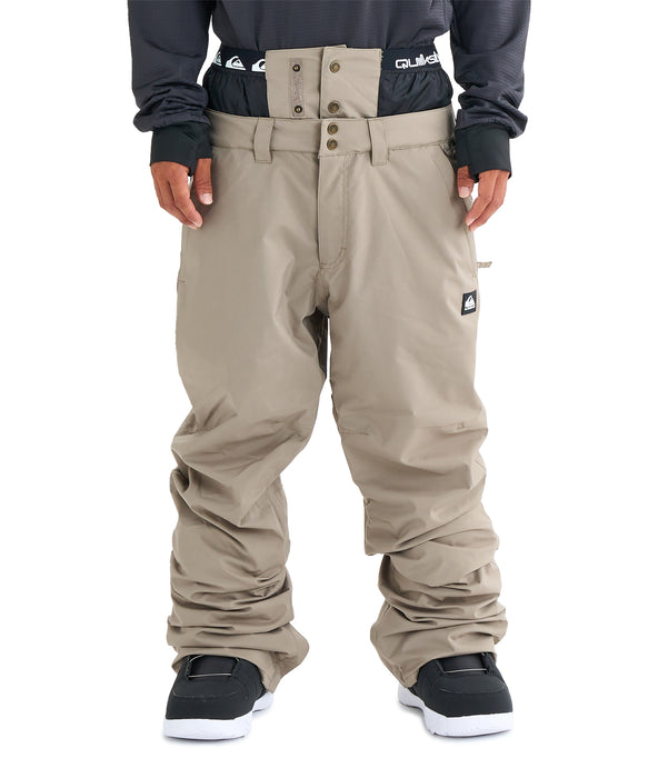 QUIKSILVER メンズ ESTATE GAITER PT スノーパンツ 撥水・防水・透湿
