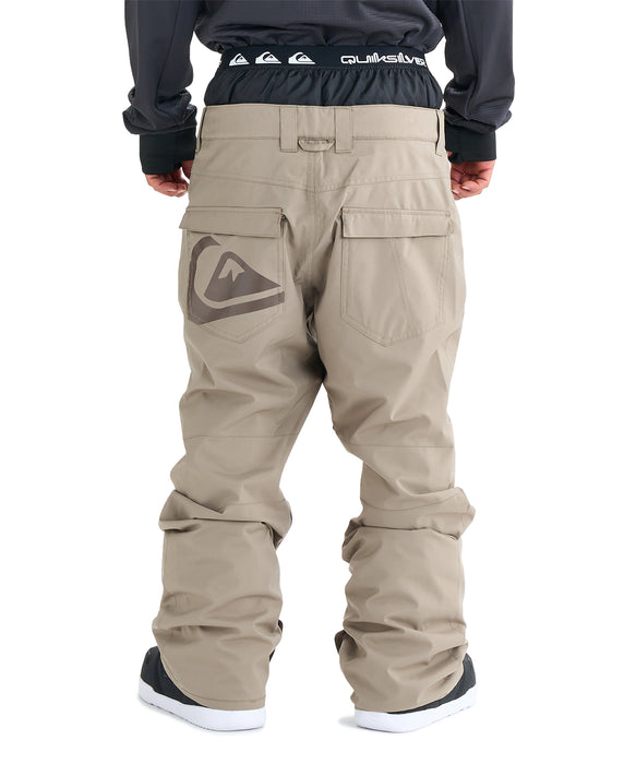 QUIKSILVER メンズ ESTATE GAITER PT スノーパンツ 撥水・防水・透湿