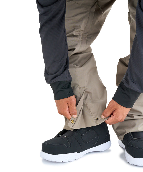 QUIKSILVER メンズ ESTATE GAITER PT スノーパンツ <SURF THE MOUNTAIN>【25-26SNOWモデル】 TZC0 / L