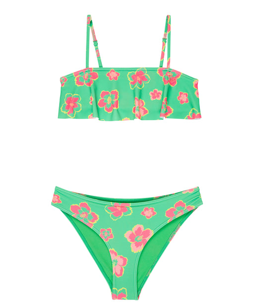 ROXY キッズ TROPICOOL FLUTTER SE 水着 【2026年春夏モデル】 GHM6 / 150
