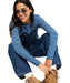 ROXY ウィメンズ WILD HEART OVERALL ワンピース 【2026年秋冬モデル】 BTA0 / L