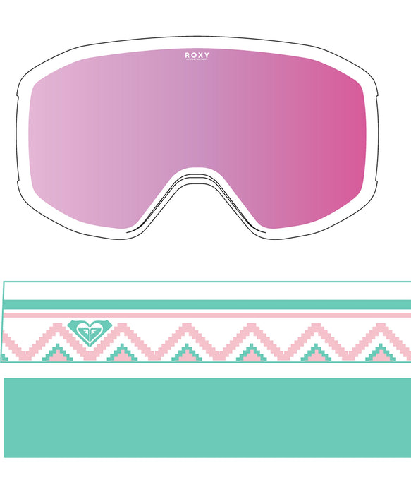 ROXY ウィメンズ IZZY AF スノーゴーグル 【26-27SNOWモデル】 XWMB / F