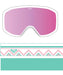 ROXY ウィメンズ IZZY AF スノーゴーグル 【26-27SNOWモデル】 XWMB / F