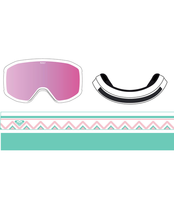 ROXY ウィメンズ IZZY AF スノーゴーグル 【26-27SNOWモデル】 XWMB / F