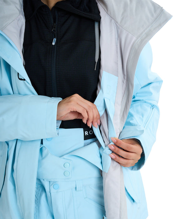 ROXY ウィメンズ ROXY JETTY SOLID NP JK スノージャケット 保温 【25-26SNOWモデル】 BZM0 / XS