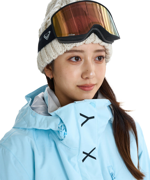 ROXY ウィメンズ ROXY JETTY SOLID NP JK スノージャケット 保温 【25-26SNOWモデル】 BZM0 / XS