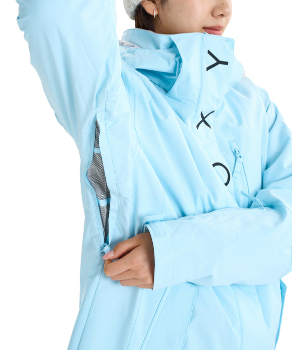 ROXY ウィメンズ ROXY JETTY SOLID NP JK スノージャケット 保温 【25-26SNOWモデル】 BZM0 / XS