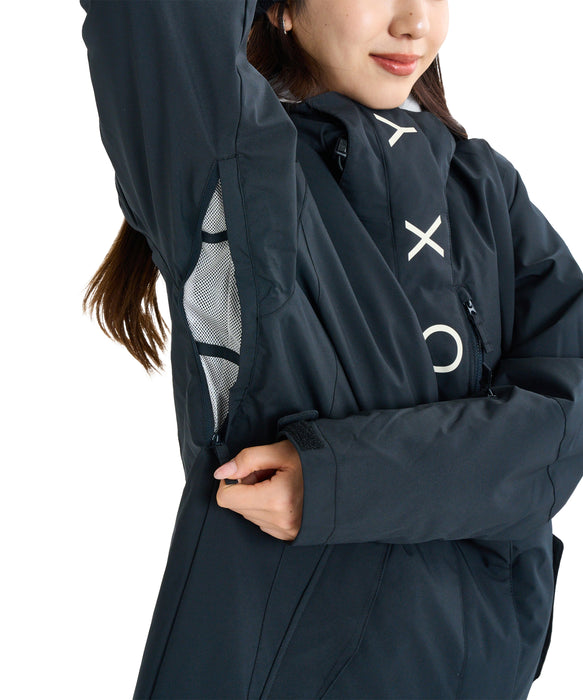 ROXY ウィメンズ ROXY JETTY SOLID NP JK スノージャケット 保温 【25-26SNOWモデル】 KVJ0 / XS