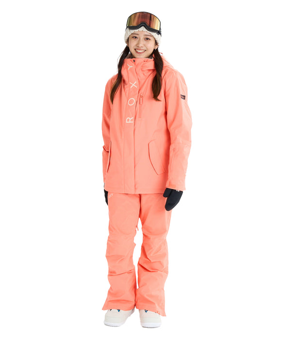 ROXY ウィメンズ ROXY JETTY SOLID NP JK スノージャケット 保温 【25-26SNOWモデル】 NKN0 / XS