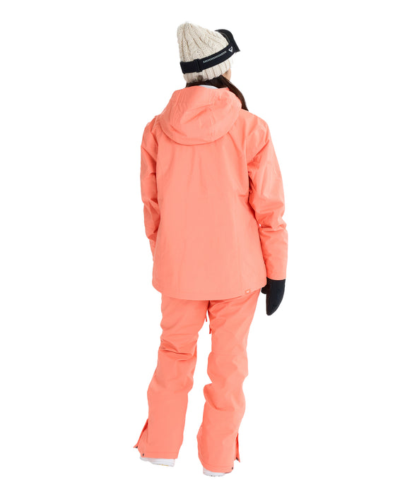 ROXY ウィメンズ ROXY JETTY SOLID NP JK スノージャケット 保温 【25-26SNOWモデル】 NKN0 / XS