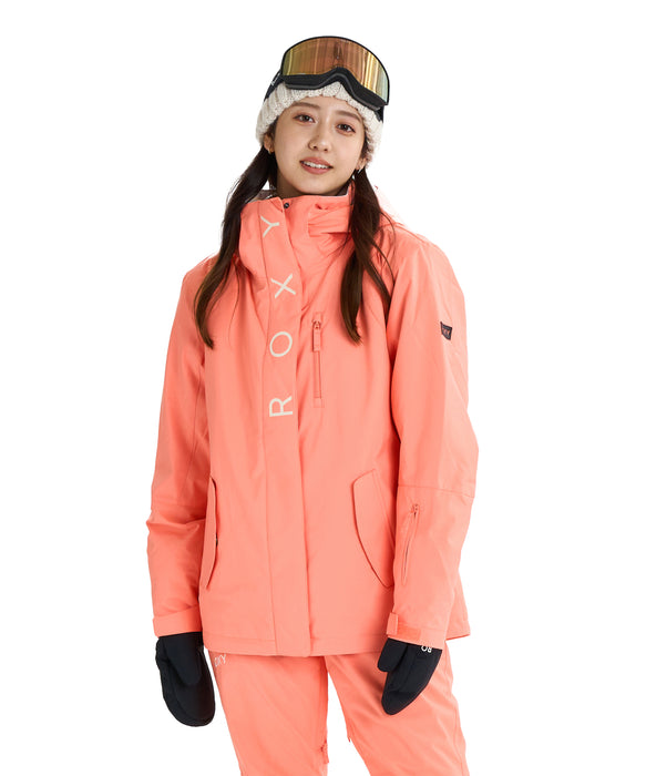 ROXY ウィメンズ ROXY JETTY SOLID NP JK スノージャケット 保温 【25-26SNOWモデル】 NKN0 / XS