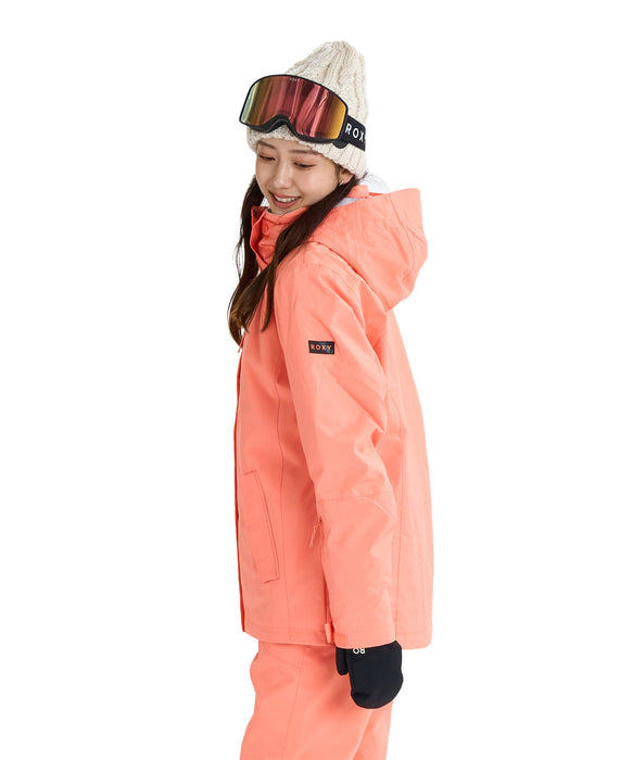ROXY ウィメンズ ROXY JETTY SOLID NP JK スノージャケット 保温 【25-26SNOWモデル】 NKN0 / XS